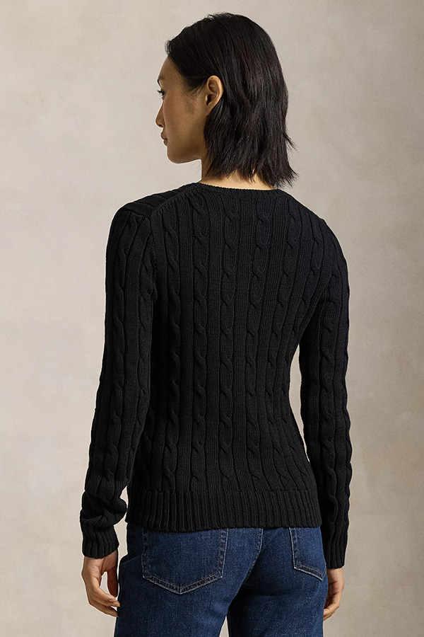 ΠΛΕΚΤΟ POLO RALPH LAUREN - 001 POLO BLACK / BLACK